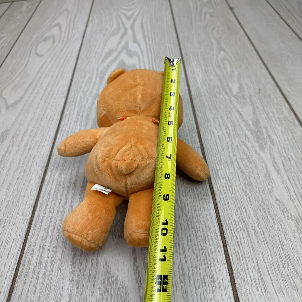 2002  Vtg Care Bears Tender heart Bear White Orange 10